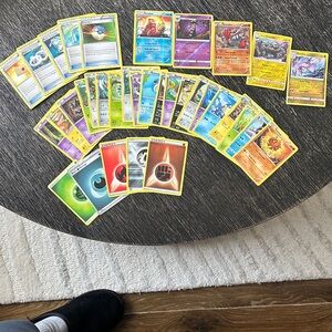 Assorted Trading Card Game Set